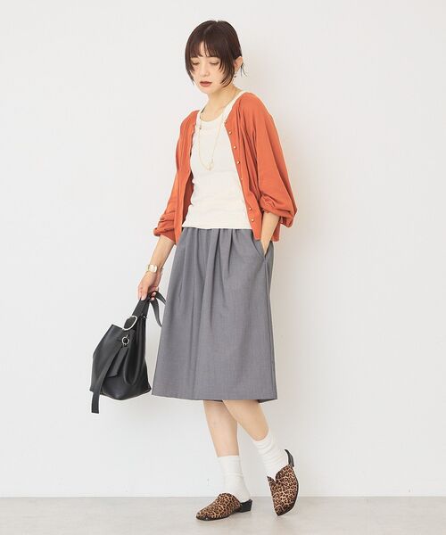 AMERICAN HOLIC(アメリカンホリック)の「Wウエストキュロットパンツ(その他パンツ・レディース・ブラック/ベージュ/グレー系その他・FREE)」の21枚目の写真