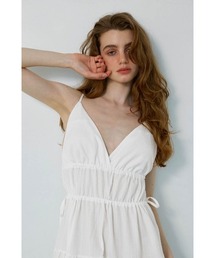 ALEXIA STAM アリシアスタン　パッドinフラワーワンピースS Rib Floral Dress /パッドinフラワーワンピース（ワンピース）｜ALEXIA