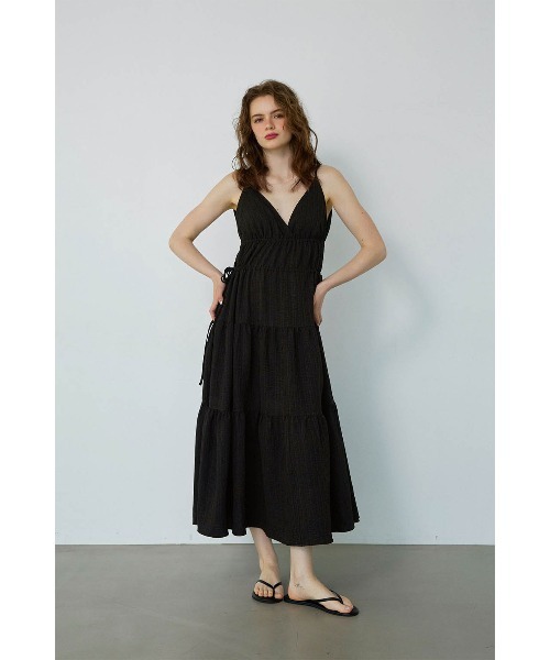 ALEXIA STAM(アリシアスタン)の「Tiered Summer Dress /パッドin ティアードドレス(ワンピース・レディース・ホワイト/ブラック・S/M)」の20枚目の写真