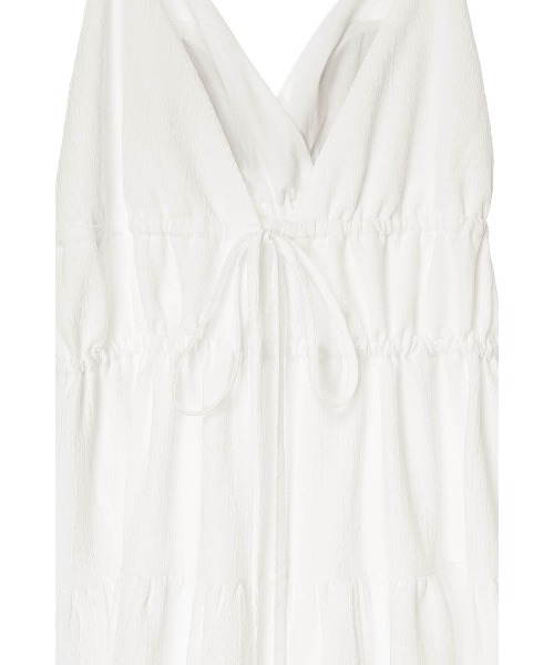 ALEXIA STAM(アリシアスタン)の「Tiered Summer Dress /パッドin ティアードドレス(ワンピース・レディース・ホワイト/ブラック・S/M)」の18枚目の写真