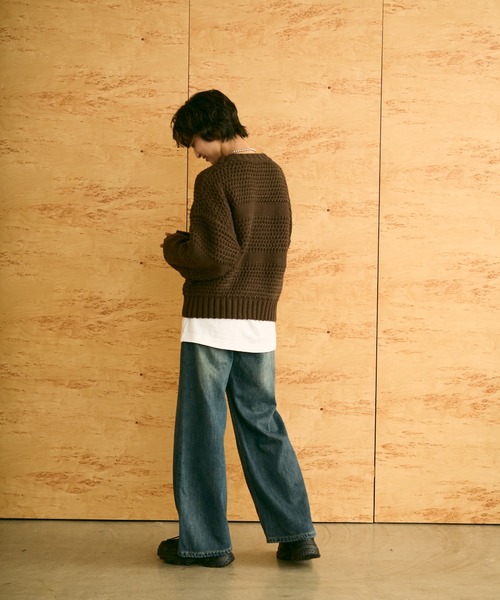 uchi.（ウチ）の「ストレートデニムパンツ（デニムパンツ・レディース・ブルー・SMALL/MEDIUM/LARGE）」の8枚目の写真