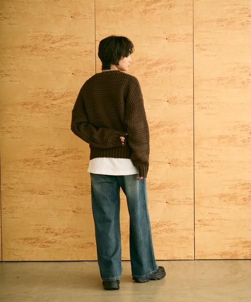 uchi.（ウチ）の「ストレートデニムパンツ（デニムパンツ・レディース・ブルー・SMALL/MEDIUM/LARGE）」の9枚目の写真