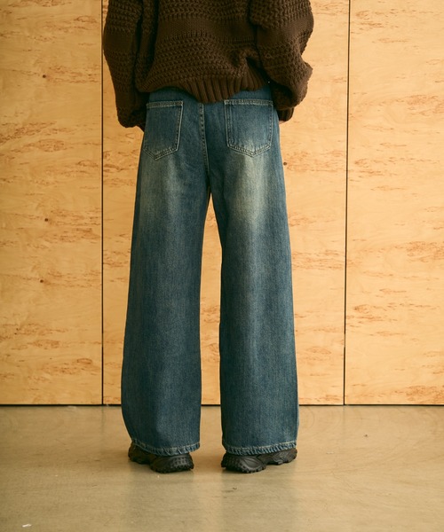 uchi.（ウチ）の「ストレートデニムパンツ（デニムパンツ・レディース・ブルー・SMALL/MEDIUM/LARGE）」の13枚目の写真