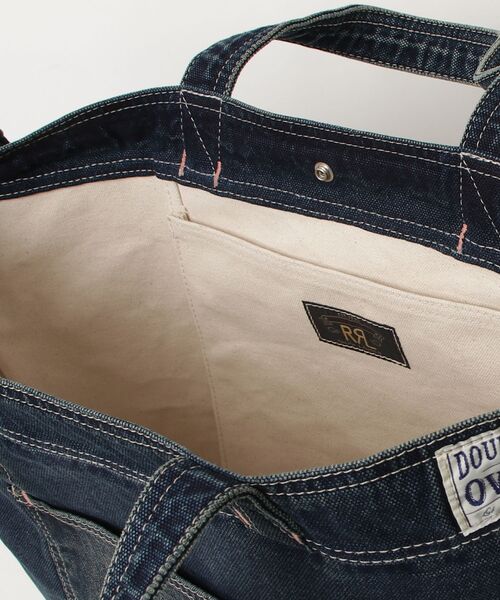 RRL（ダブル アール エル）の「インディゴ キャンバス トート（トートバッグ・メンズ・ネイビー系1・ONE）」の9枚目の写真
