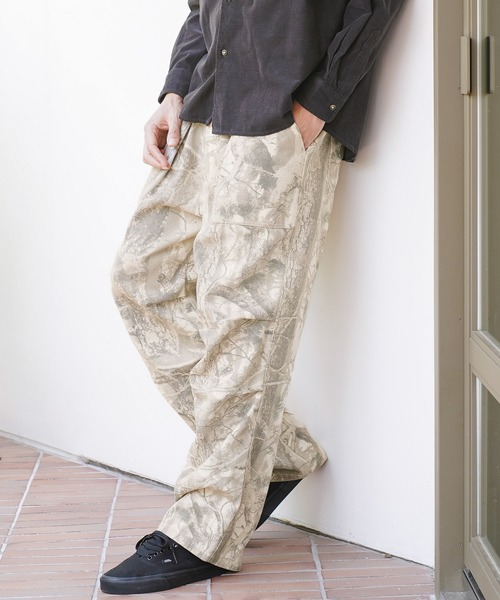 BAYFLOW（ベイフロー）の「フェードカモアソートパンツ（その他パンツ・メンズ・ブラック/アイボリー/チャコール・MEDIUM/LARGE）」の3枚目の写真