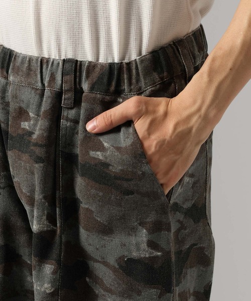 BAYFLOW（ベイフロー）の「フェードカモアソートパンツ（その他パンツ・メンズ・ブラック/アイボリー/チャコール・MEDIUM/LARGE）」の13枚目の写真