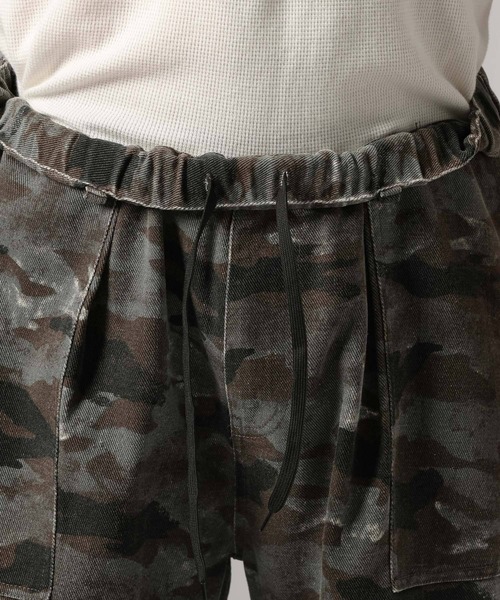 BAYFLOW（ベイフロー）の「フェードカモアソートパンツ（その他パンツ・メンズ・ブラック/アイボリー/チャコール・MEDIUM/LARGE）」の4枚目の写真
