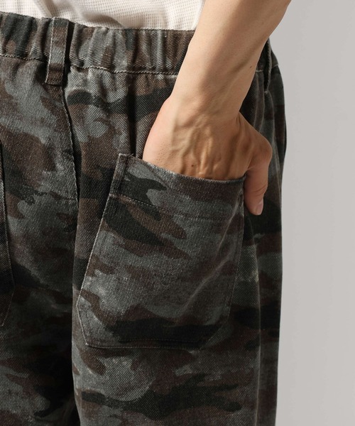 BAYFLOW（ベイフロー）の「フェードカモアソートパンツ（その他パンツ・メンズ・ブラック/アイボリー/チャコール・MEDIUM/LARGE）」の6枚目の写真