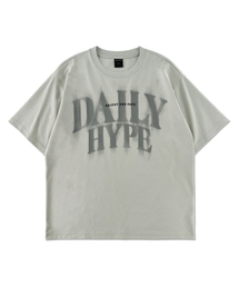 ANNOYED（アノイド）の「グランジレタリング半袖Tシャツ LQ7TU444_LIGHT BEIGE（Tシャツ/カットソー）」