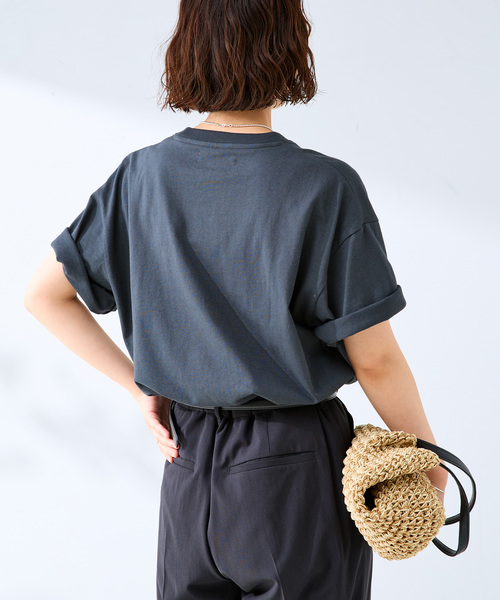 B.C STOCK(ベーセーストック)の「キャッチアップエンブロイダリーTEE(Tシャツ/カットソー・メンズ・ホワイト系その他/グリーン/ホワイト×ホワイト/ピンク/ホワイト/ブラック・MEDIUM/LARGE)」の12枚目の写真