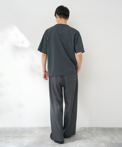 B.C STOCK(ベーセーストック)の「キャッチアップエンブロイダリーTEE(Tシャツ/カットソー・メンズ・ホワイト系その他/グリーン/ホワイト×ホワイト/ピンク/ホワイト/ブラック・MEDIUM/LARGE)」の15枚目の写真
