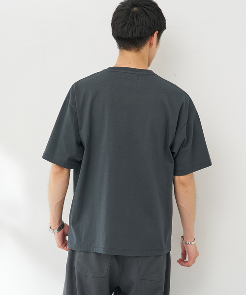 B.C STOCK(ベーセーストック)の「キャッチアップエンブロイダリーTEE(Tシャツ/カットソー・メンズ・ホワイト系その他/グリーン/ホワイト×ホワイト/ピンク/ホワイト/ブラック・MEDIUM/LARGE)」の19枚目の写真