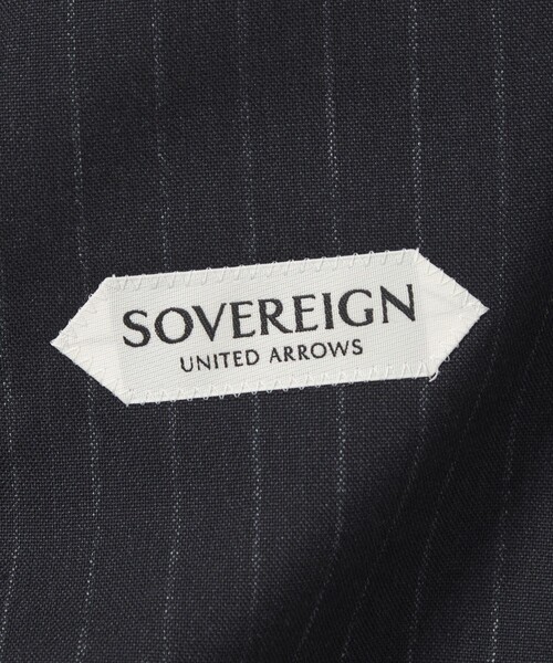 SOVEREIGN(ソブリン)の「<SOVEREIGN> チョーク ストライプ シングル 2ボタン テーラードジャケット RELAX MODEL(テーラードジャケット・メンズ・ネイビー・L)」の14枚目の写真