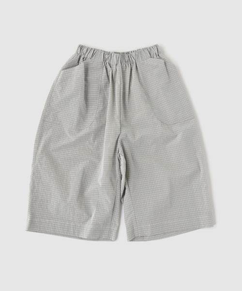 WISM(ウィズム)の「Dan Gee / ダン ジー COURT SHORTS(その他パンツ・メンズ・チャコールグレー/ピンク系その他/ライトブルー・FREE)」の1枚目の写真
