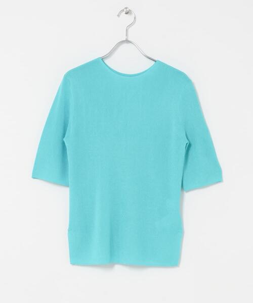 URBAN RESEARCH ROSSO WOMEN（アーバンリサーチ　ロッソ）の「ELENDEEK　2WAY SHEER KNIT（ニット/セーター・レディース・ブラウン/チャコールグレー/ブルー・FREE）」の3枚目の写真