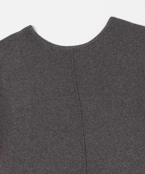 URBAN RESEARCH ROSSO WOMEN（アーバンリサーチ　ロッソ）の「ELENDEEK　2WAY SHEER KNIT（ニット/セーター・レディース・ブラウン/チャコールグレー/ブルー・FREE）」の5枚目の写真