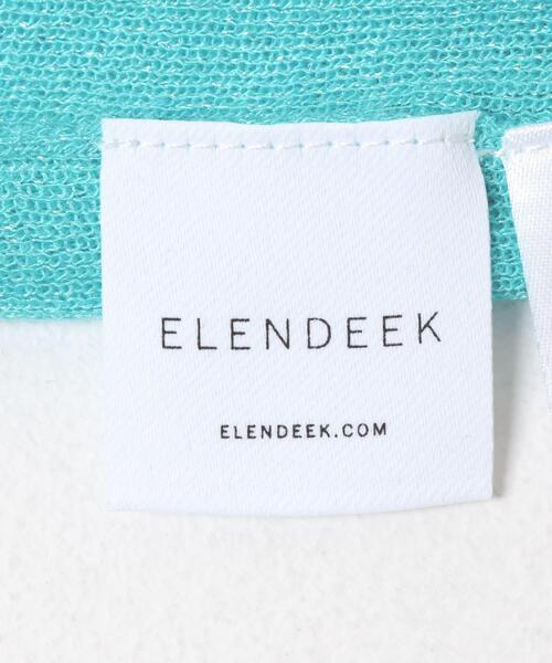 URBAN RESEARCH ROSSO WOMEN（アーバンリサーチ　ロッソ）の「ELENDEEK　2WAY SHEER KNIT（ニット/セーター・レディース・ブラウン/チャコールグレー/ブルー・FREE）」の17枚目の写真