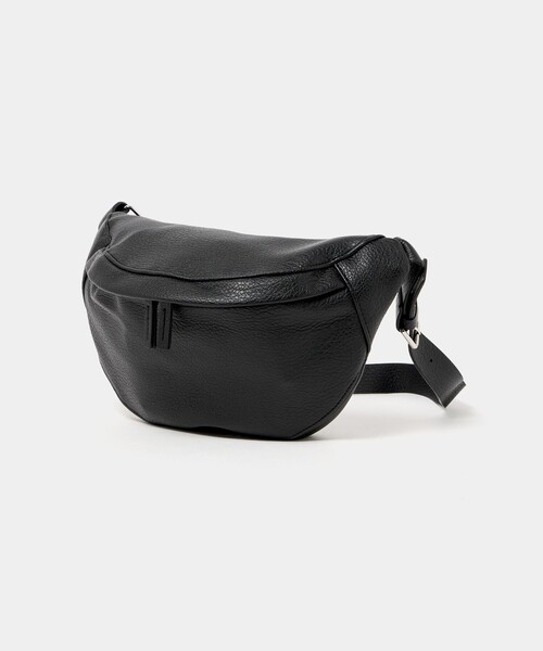A DAY IN THE LIFE UNITED ARROWS(アデイインザライフユナイテッドアローズ)の「レザーライク ボディバッグ<A DAY IN THE LIFE>(ボディバッグ/ウエストポーチ・メンズ・ブラック・FREE)」の4枚目の写真