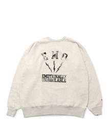 EMOTIONALLY UNAVAILABLE（エモーショナリー アンアベイラブル）の「EMOTIONALLY UNAVAILABLE EU THUNDER CREW（スウェット）」