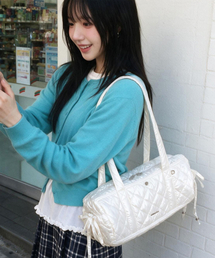 [INT] Tubby roll bag_Quilting Pearl Ivory