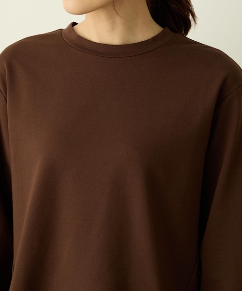 Petit Honfleur（プチオンフルール）の「裾レースレイヤード風カットプルオーバー（Tシャツ/カットソー・レディース・ネイビー/ブラウン・M/L）」の20枚目の写真