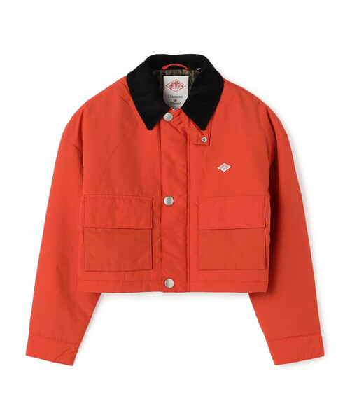 DANTON(ダントン)の「Women's Nylon Taffeta Short Jacket(ブルゾン・レディース・チャコール/ブラウン/オリーブ/レッド/ブラック・34/38/36)」の5枚目の写真