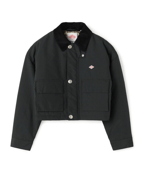 DANTON(ダントン)の「Women's Nylon Taffeta Short Jacket(ブルゾン・レディース・チャコール/ブラウン/オリーブ/レッド/ブラック・34/38/36)」の2枚目の写真