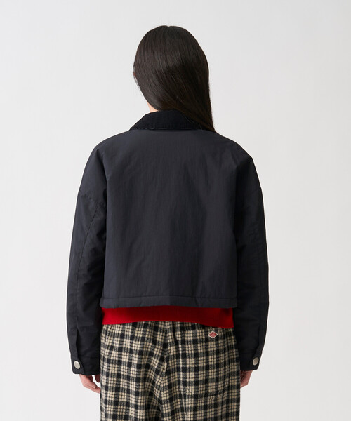DANTON(ダントン)の「Women's Nylon Taffeta Short Jacket(ブルゾン・レディース・チャコール/ブラウン/オリーブ/レッド/ブラック・34/38/36)」の8枚目の写真