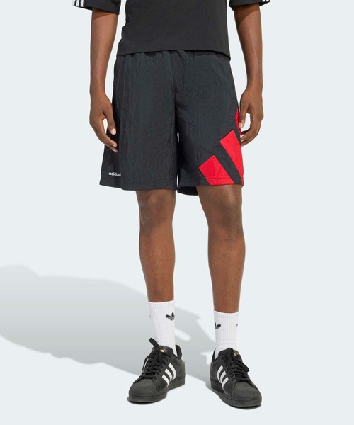 adidas(アディダス)の「アディカラー ブロックド ショーツ / ハーフパンツ / アディダスオリジナルス adidas Originals(その他パンツ・メンズ・ブラック・X-LARGE/SMALL/MEDIUM/LARGE)」の1枚目の写真