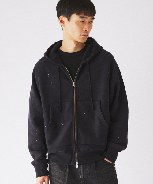 Champion(チャンピオン)の「《追加》CHAMPION / チャンピオン 別注 R/W オーバーダイ ジップパーカー(パーカー・メンズ・ブラック/カーキ/Red・MEDIUM/LARGE)」の8枚目の写真