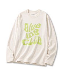 BLUEING（ブルーイング）の「BLUEING CLUB LONG SLEEVE [CREAM]（Tシャツ/カットソー）」
