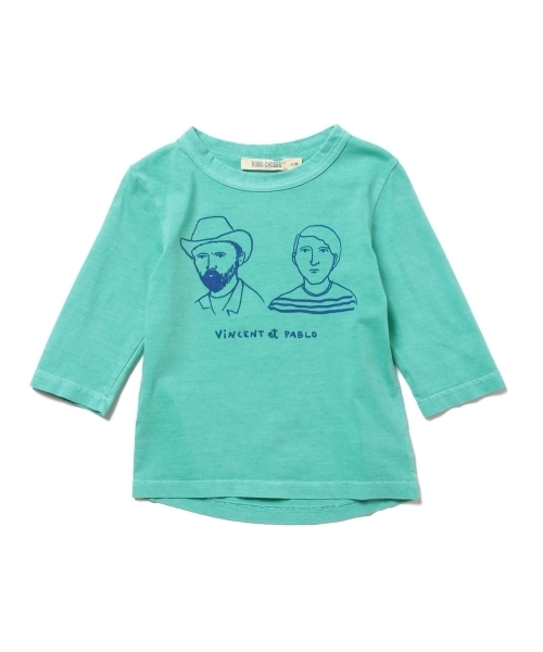 こども ビームス(コドモビームス)の「BOBO CHOSES / 7分袖 Tシャツ (2~9y)(Tシャツ/カットソー・キッズ・グリーン系その他/ブルー・8-9y/2-3Y/6-7y/4-5Y)」の14枚目の写真