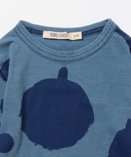 こども ビームス(コドモビームス)の「BOBO CHOSES / 7分袖 Tシャツ (2~9y)(Tシャツ/カットソー・キッズ・グリーン系その他/ブルー・8-9y/2-3Y/6-7y/4-5Y)」の12枚目の写真