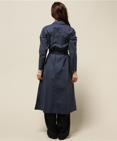 Spick & Span（スピックアンドスパン）の「タイプライター ドレスコート◆（その他アウター・レディース・ネイビー/ベージュ・38/36）」の7枚目の写真