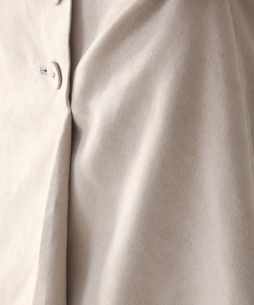 Rouge vif(ルージュヴィフ)の「スエードスカート(スカート・レディース・グレイッシュベージュ/ベージュ/チャコールグレー・36/38)」の12枚目の写真