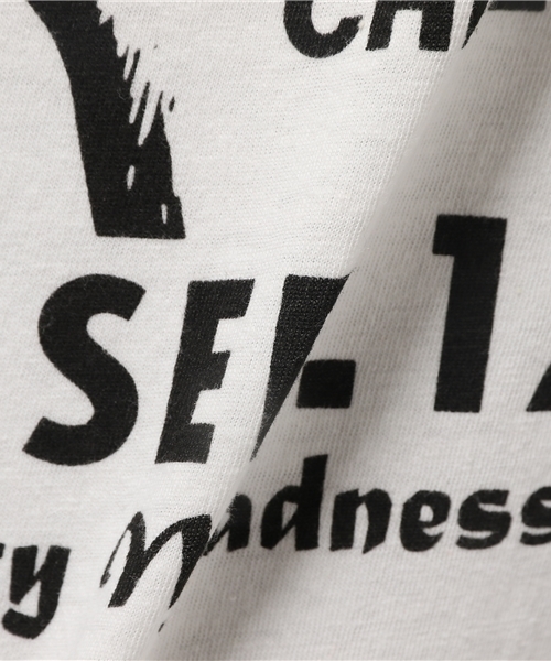 HYSTERIC GLAMOUR（ヒステリックグラマー）の「HYS DERBY pt T-SH（Tシャツ/カットソー・メンズ・ホワイト/インディゴブルー/トップグレー・X-LARGE/LARGE/MEDIUM/SMALL）」の4枚目の写真