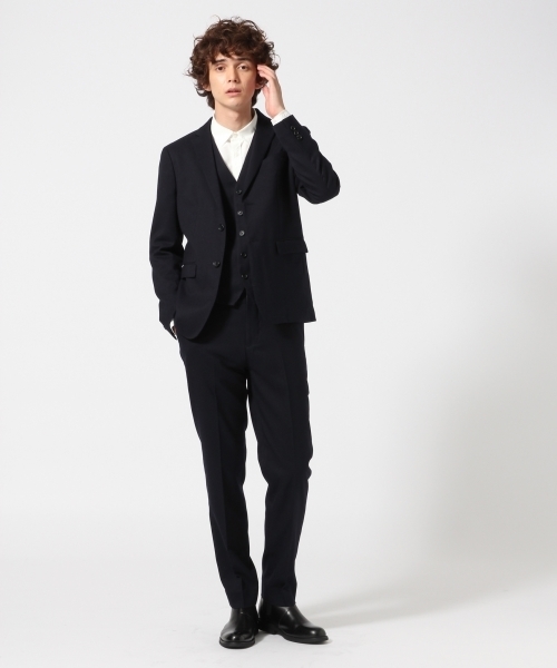 HARE(ハレ)の「TRストレッチトラウザー(HARE)(スラックス・メンズ・ブラック/ベージュ/ネイビー・MEDIUM/SMALL/LARGE)」の6枚目の写真