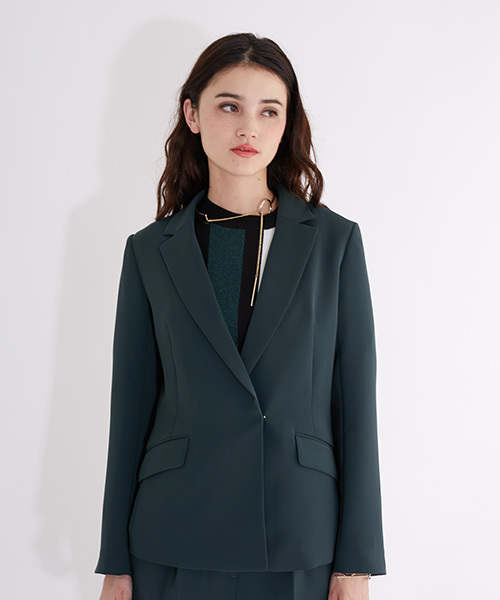 UNITED TOKYO(ユナイテッドトウキョウ)の「ウォッシャブルテーラードジャケット(テーラードジャケット・レディース・グリーン/ブラック/ベージュ・2/1)」の7枚目の写真