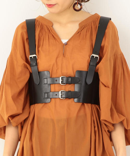 AMERI VINTAGE  ハーネスワイドベルト Ameri VINTAGE - ハーネス人気即完売 ECO LEATHER HARNESS白の通販 by