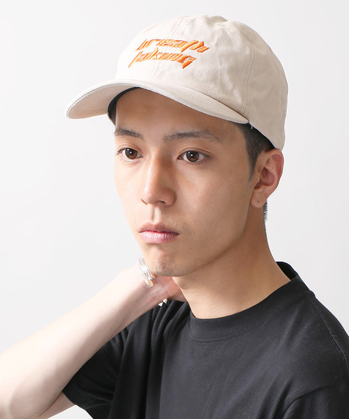 WEGO（ウィゴー）の「WEGO/プラネットコスモスロゴLOWキャップ（キャップ・メンズ・ベージュ/ホワイト/カーキ/ブラック・FREE）」の12枚目の写真