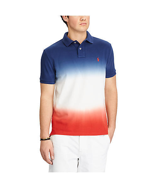 POLO RALPH LAUREN（ポロ ラルフ ローレン）の「カスタム スリム フィット コットン ポロシャツ（ポロシャツ・メンズ・マルチ・MEDIUM/LARGE/SMALL/X-LARGE/X-SMALL/XX-LARGE）」の12枚目の写真
