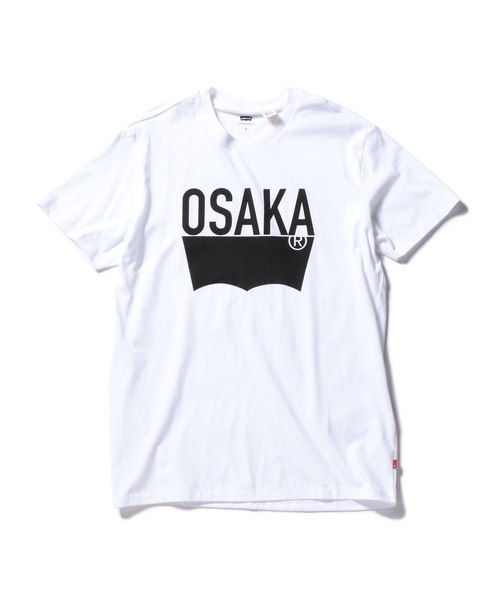 Levi's（リーバイス）の「バットウィング Tシャツ ホワイト Osaka Destination（Tシャツ/カットソー・メンズ・ナチュラル・SMALL/LARGE/MEDIUM/X-SMALL）」の2枚目の写真