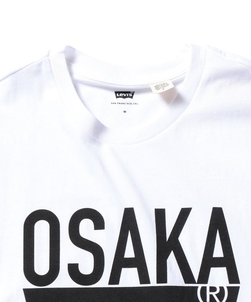 Levi's（リーバイス）の「バットウィング Tシャツ ホワイト Osaka Destination（Tシャツ/カットソー・メンズ・ナチュラル・SMALL/LARGE/MEDIUM/X-SMALL）」の4枚目の写真