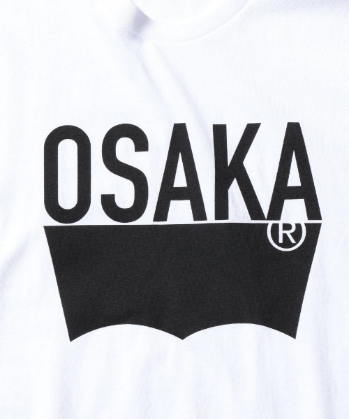 Levi's（リーバイス）の「バットウィング Tシャツ ホワイト Osaka Destination（Tシャツ/カットソー・メンズ・ナチュラル・SMALL/LARGE/MEDIUM/X-SMALL）」の7枚目の写真