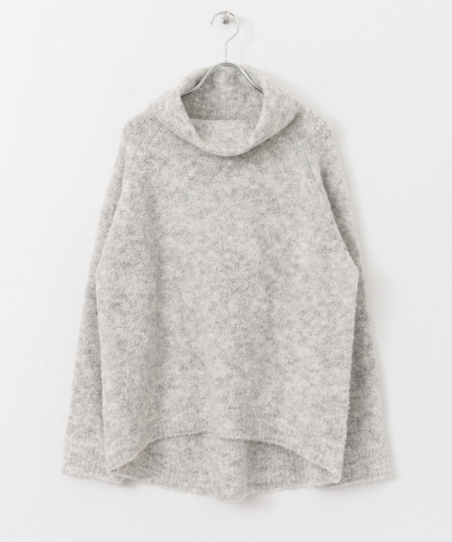 URBAN RESEARCH Sonny Label（アーバンリサーチサニーレーベル）の「ブークレタートルネックニット（ニット/セーター・レディース・オフホワイト/ピンク/グリーン・FREE）」の18枚目の写真