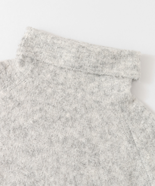 URBAN RESEARCH Sonny Label（アーバンリサーチサニーレーベル）の「ブークレタートルネックニット（ニット/セーター・レディース・オフホワイト/ピンク/グリーン・FREE）」の21枚目の写真