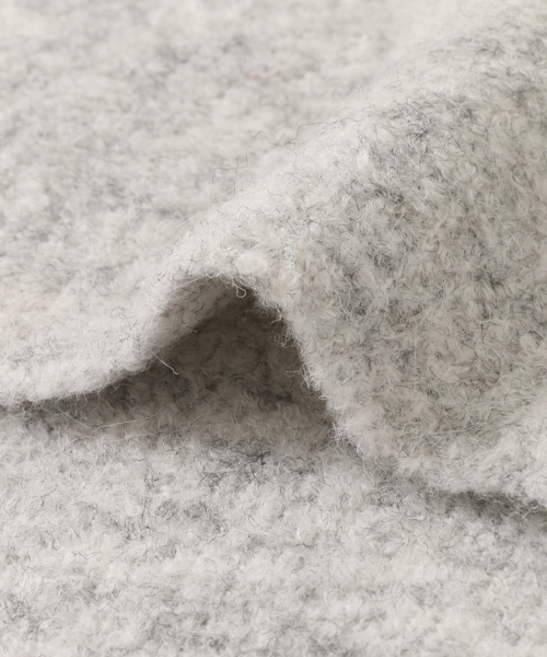 URBAN RESEARCH Sonny Label（アーバンリサーチサニーレーベル）の「ブークレタートルネックニット（ニット/セーター・レディース・オフホワイト/ピンク/グリーン・FREE）」の9枚目の写真