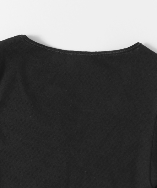 URBAN RESEARCH DOORS(アーバンリサーチドアーズ)の「【店舗振り分け】ott-tricot CREW NECK L SLEEVE PULLOVER∴(Tシャツ/カットソー・レディース・ホワイト/ブラック/ピンク・ONE)」の12枚目の写真