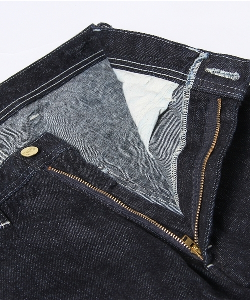 Made in JAPAN denim (middle straight)（メイドインジャパンデニム（ミドルストレート））の「【Made in Japan】70s PAINTER WORK PANTS -OneWash-/デニムペインターワークパンツ（デニムパンツ・メンズ・インディゴブルー・28inch/30inch/32inch/34inch/36inch）」の5枚目の写真