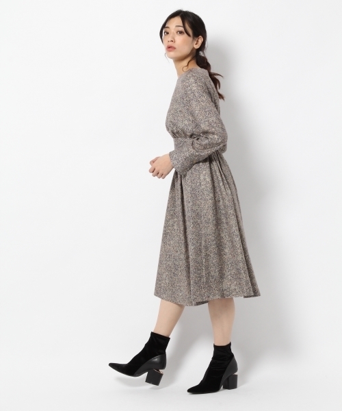 laboratory work（ラボラトリーワーク）の「ツイードプリントワンピース（ワンピース・レディース・グリーン/ラベンダー/イエロー系その他・MEDIUM）」の17枚目の写真